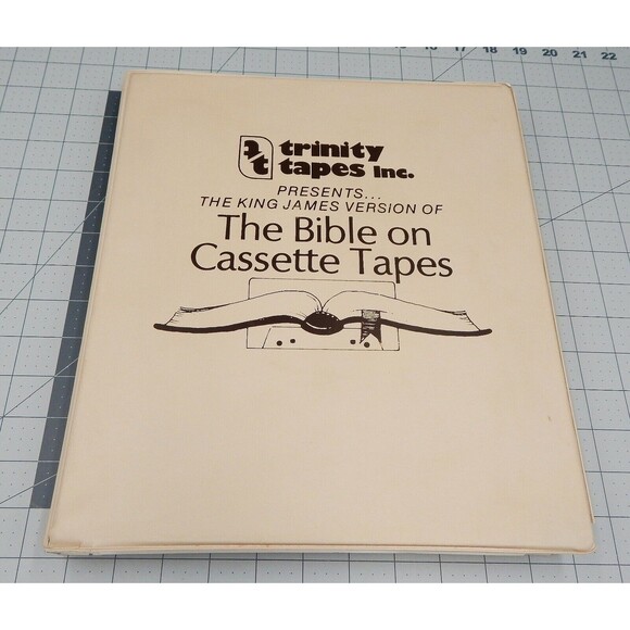 Trinity Tapes The King James Version Of The Bible On Cassette Tapes 49 - 64 - Picture 1 of 6
